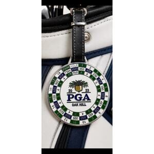 2023 PGA Championship Oak Hill Golf Bag Tag Luggage Tag Souvenir